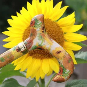 verstelbare wandelstokken zonnebloemen vincent van Gogh