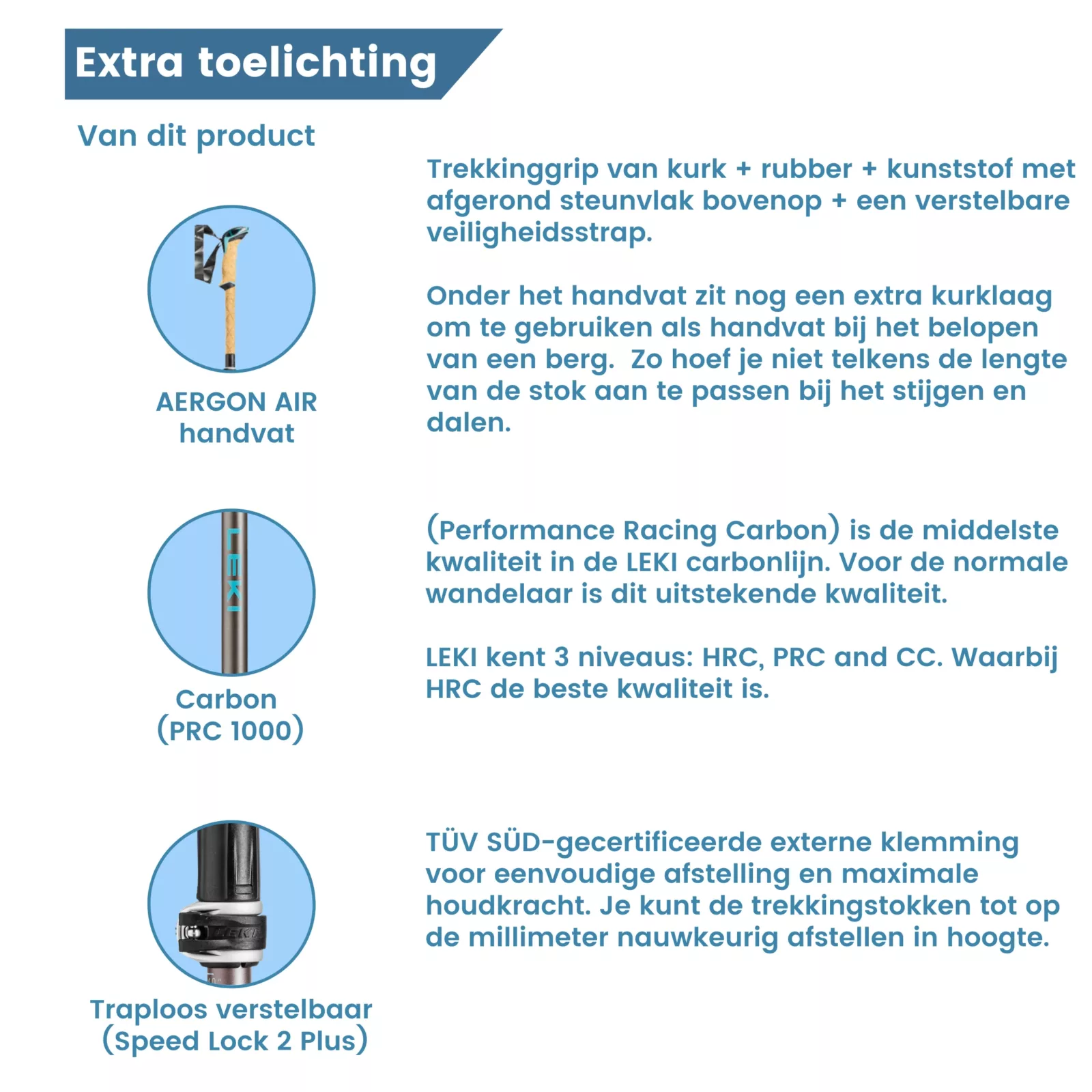 extra toelichting bergwandelstok