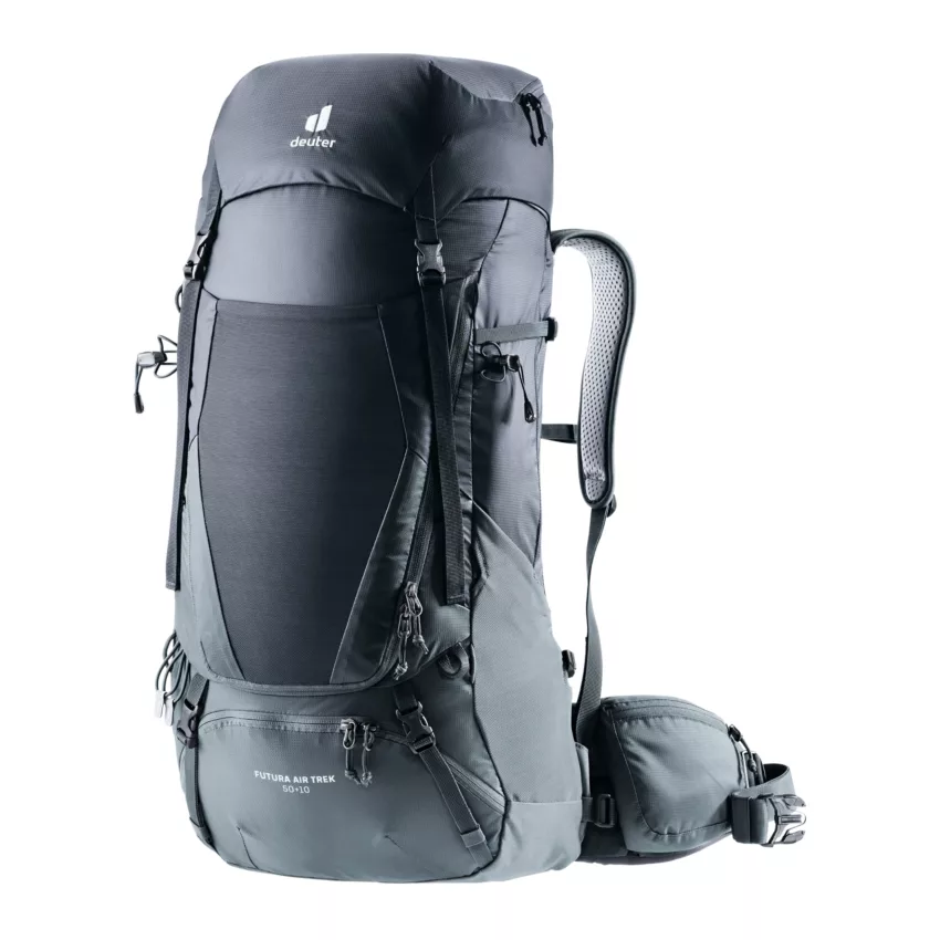 deuter Backpack Futura Air Trek 50+10 – Heren – Antraciet