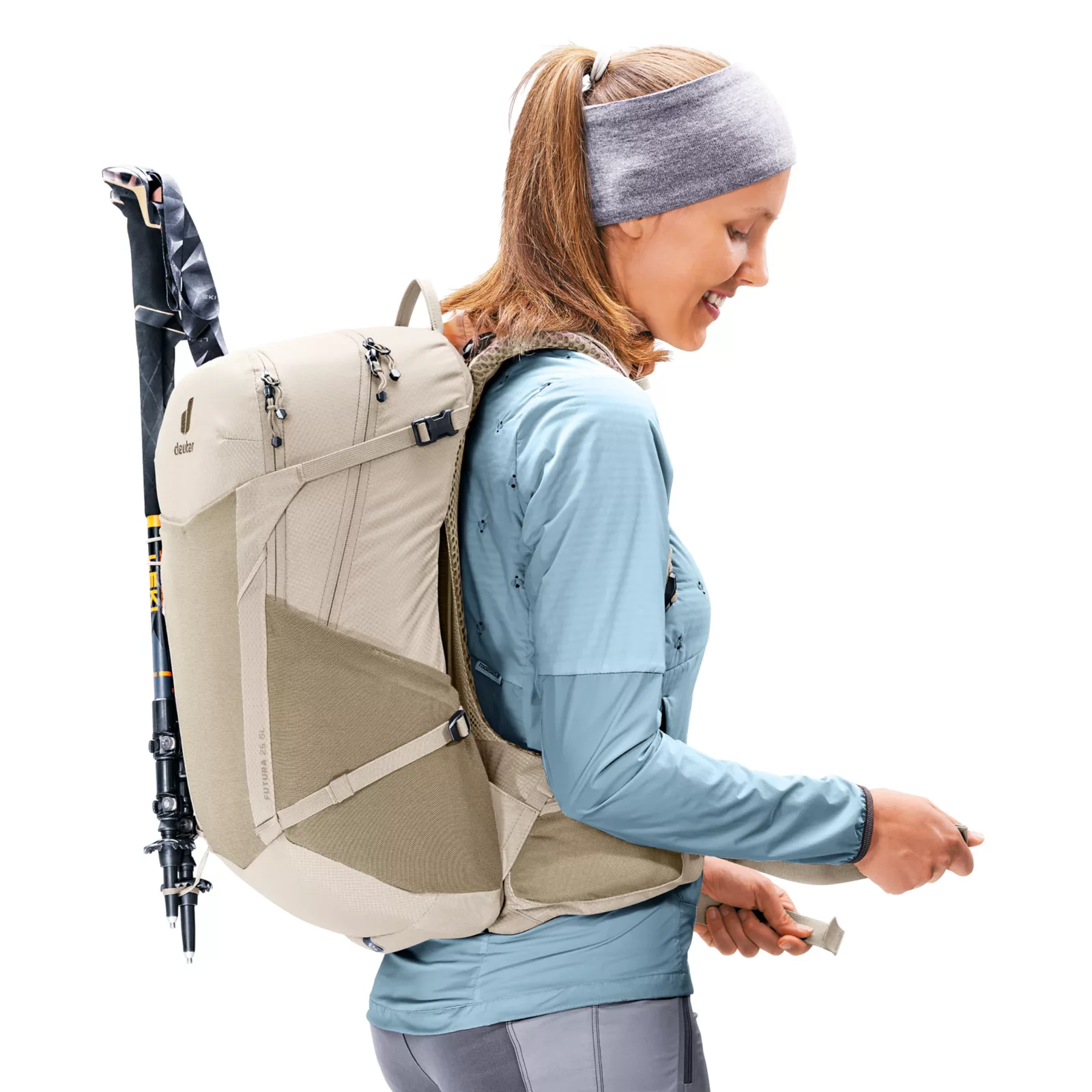deuter Wandelrugzak Futura 21 SL – Dames – Steengrijs
