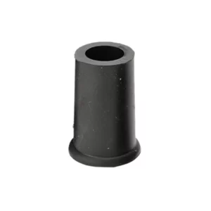 dop wandelstok zwart rond 20 mm
