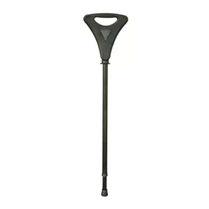 gastrock wandelstok met zitje flipstick walker zwart
