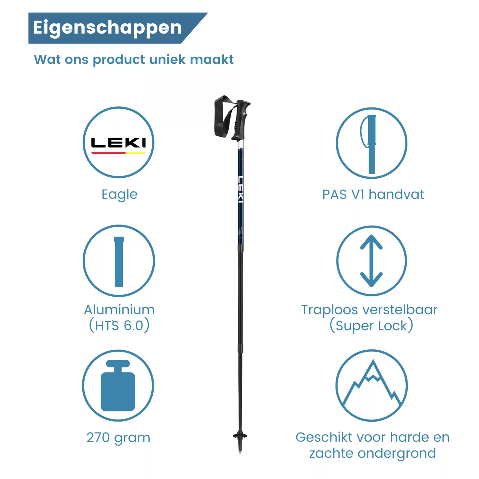 berg wandelstokken eigenschappen