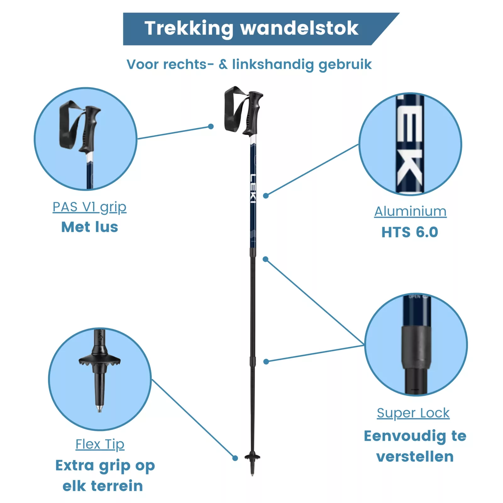 usp afbeelding trekkingstok