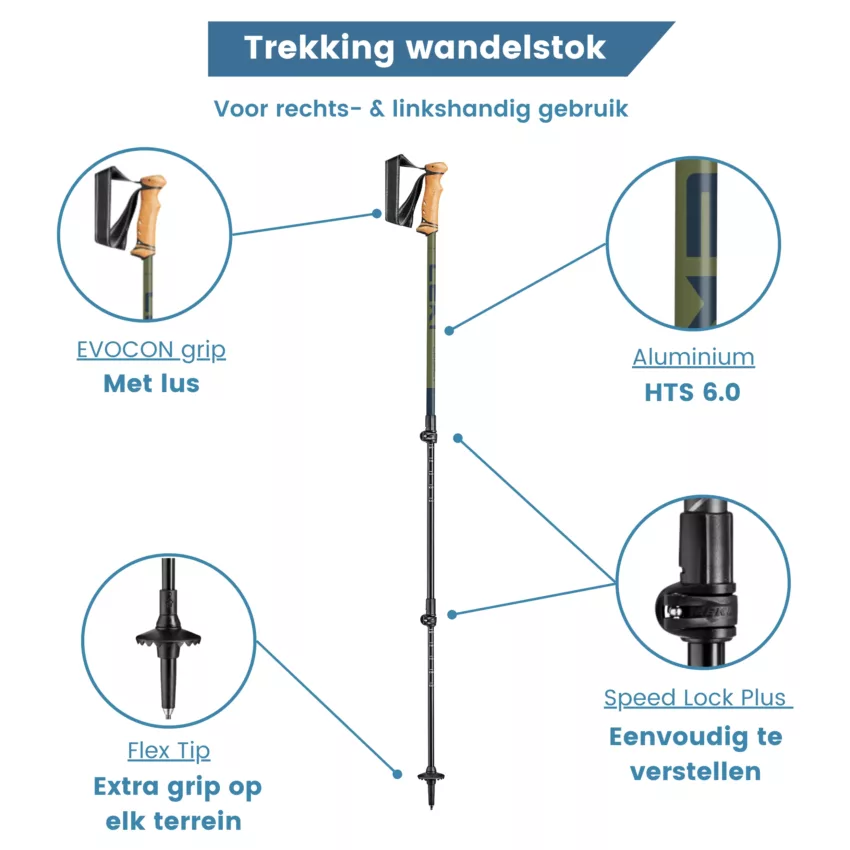 Hike stokken Legacy 2026 lichtgewicht