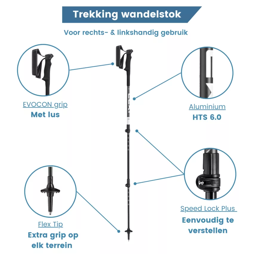 hike stokken legacy 2026 lichtgewicht pro eigenschappen