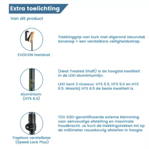 toelichting op Hike stokken Legacy 2026 lichtgewicht