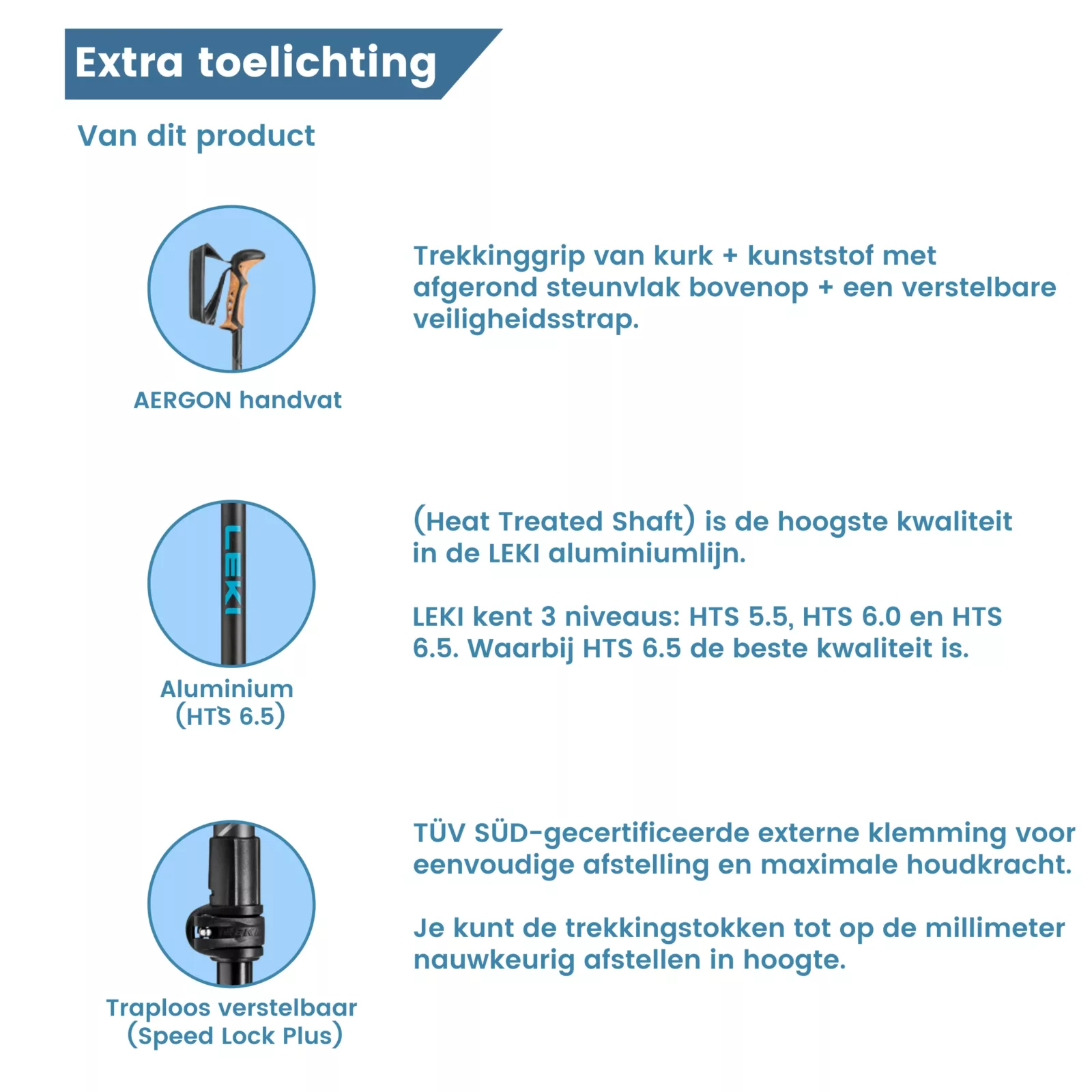 toelichting hikestokken khumbi antishock lichtgewicht