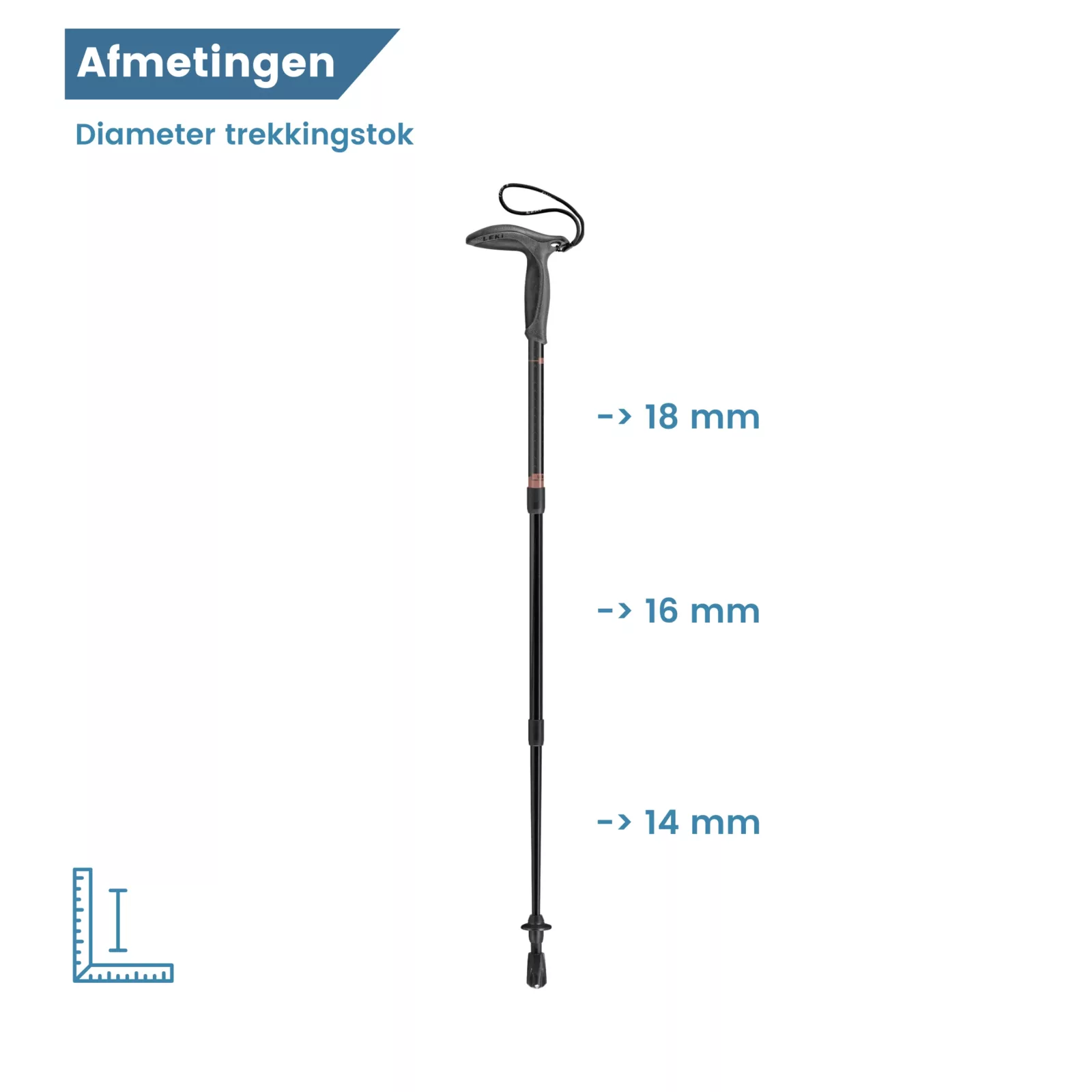 diameter hikestok