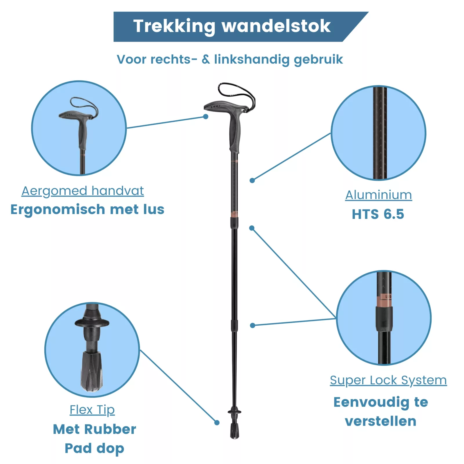 wandelstok hike super micro usp