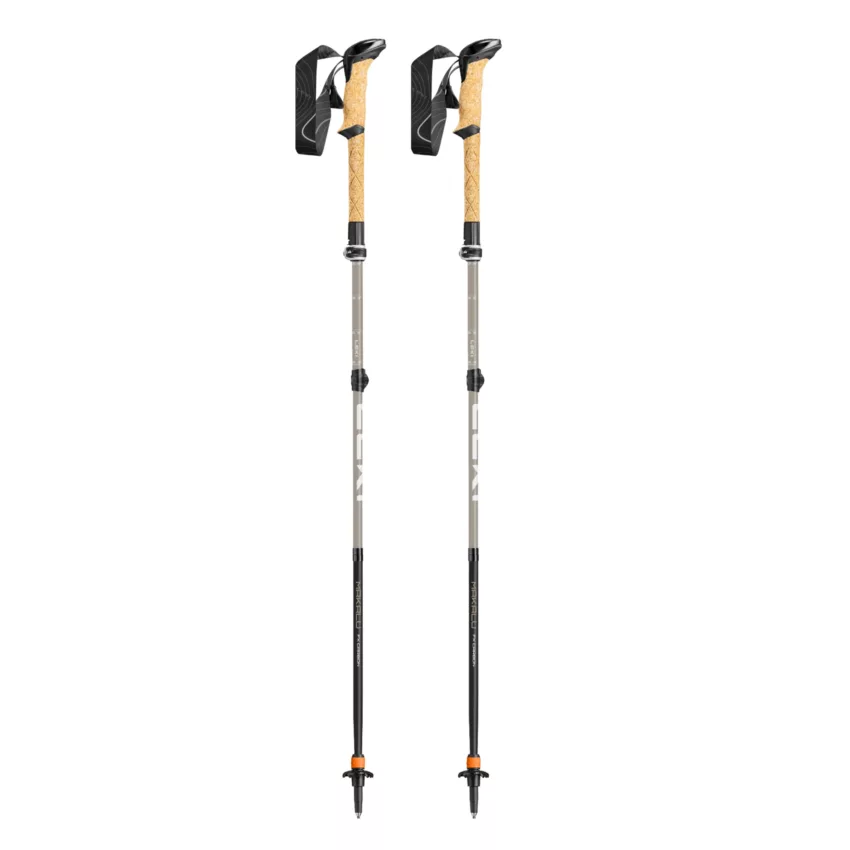 LEKI Trekkingstokken Makalu Compact 2026 antishock – Opvouwbaar – Carbon