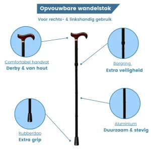 eigenschappen wandelstok