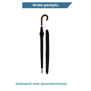 paraplu geleverd met beschermhoes