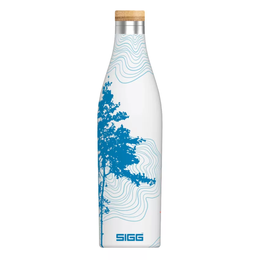 sigg thermosfles halve liter wit boom