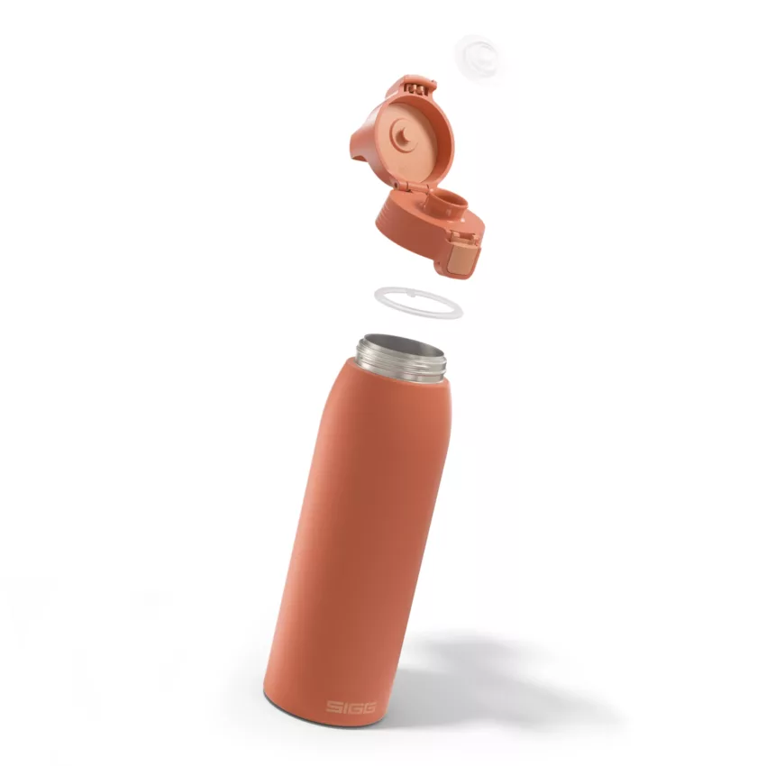 sigg thermosfles shield therm one eco red 1 liter systeem