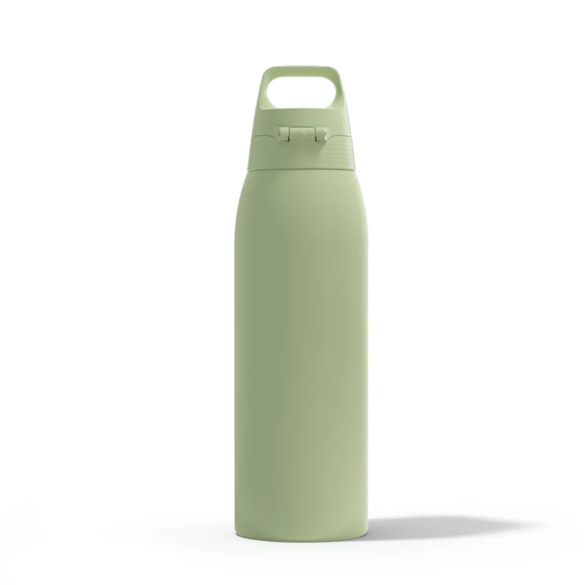 thermosfles shield therm one eco green 0,75 liter achterkant