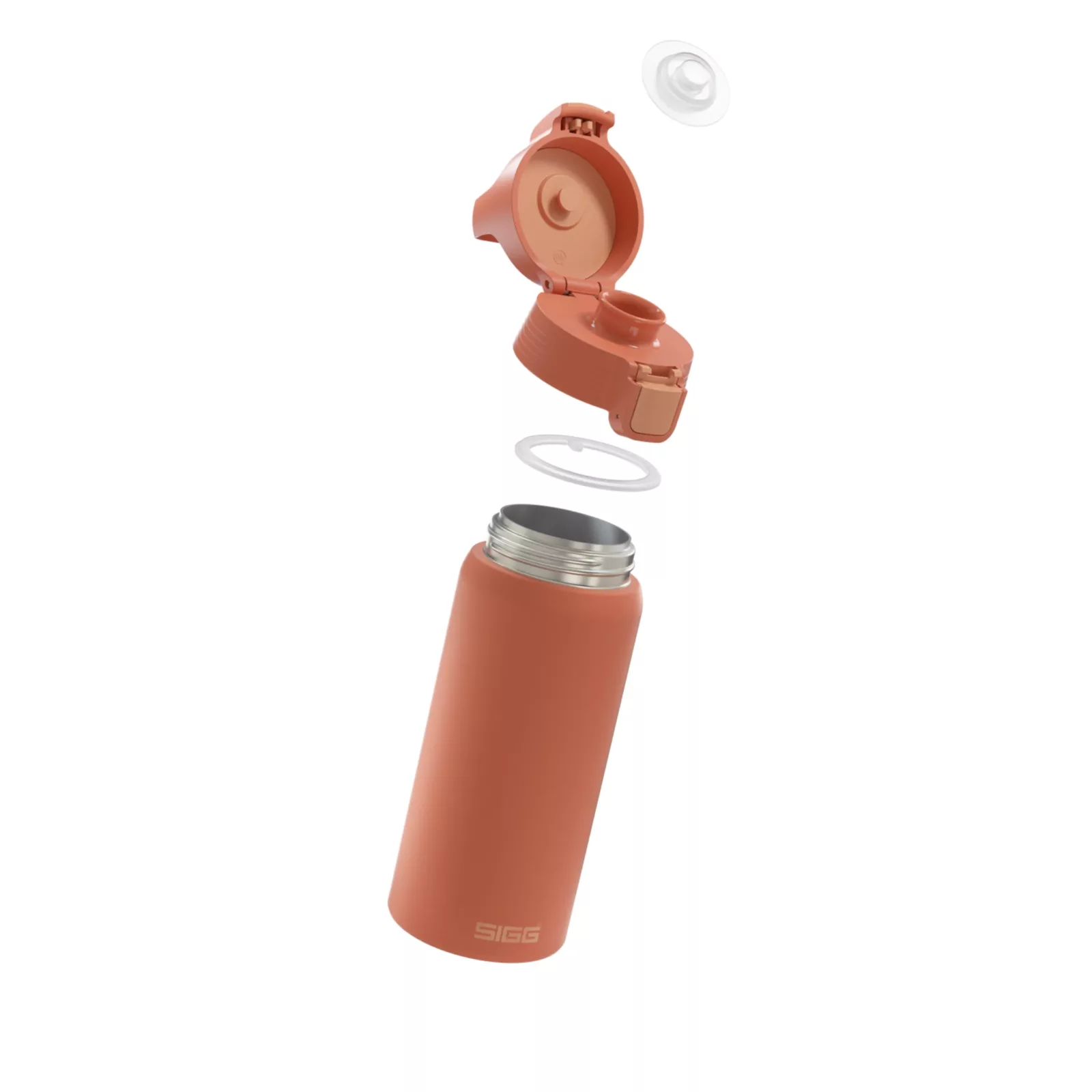 binnenwerk thermosfles shield therm one eco red 0,5 liter