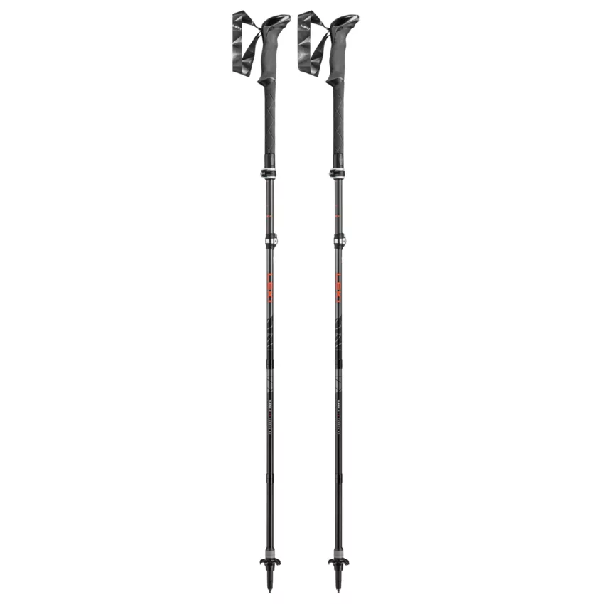 trekkingstokken makalu antishock opvouwbaar carbon