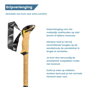 handvat gripverlenging cressida trekkingstokken