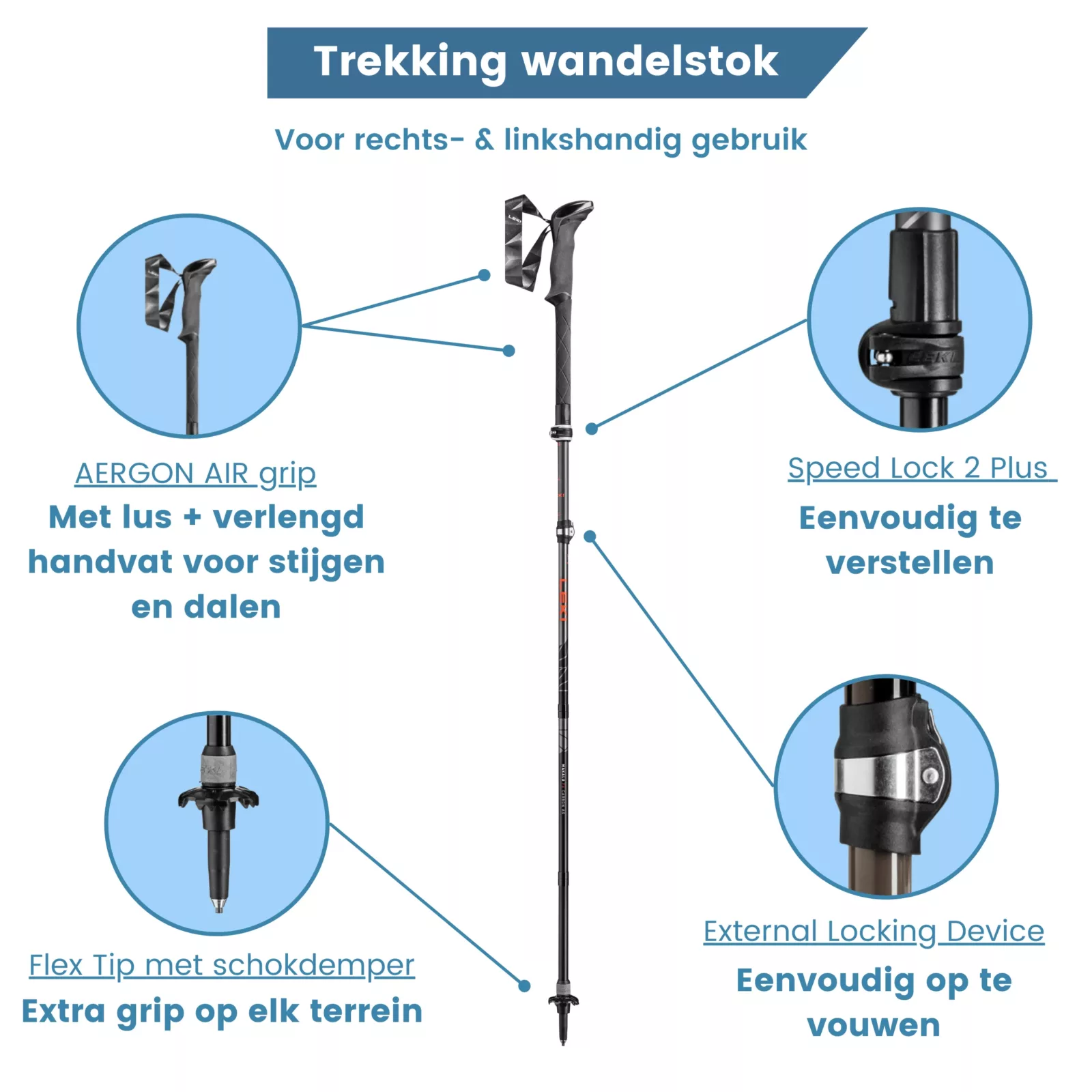 unique selling points trekkingstok