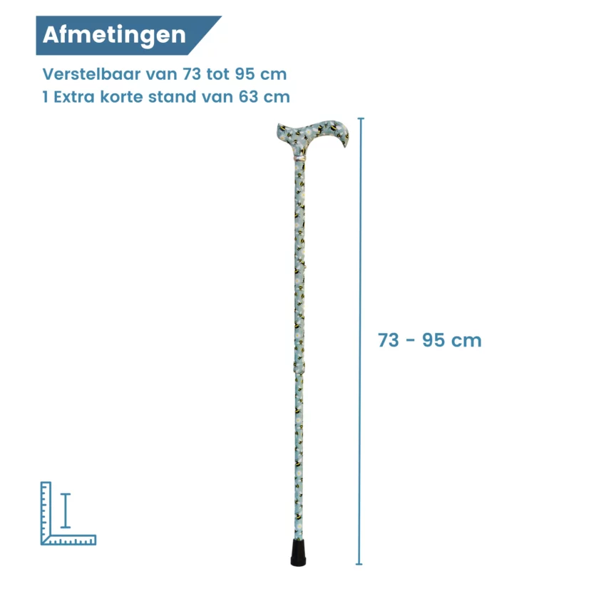 wandelstok aluminium