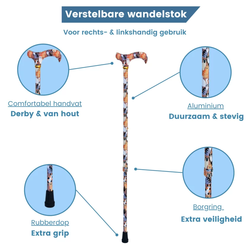 usp's wandelstok