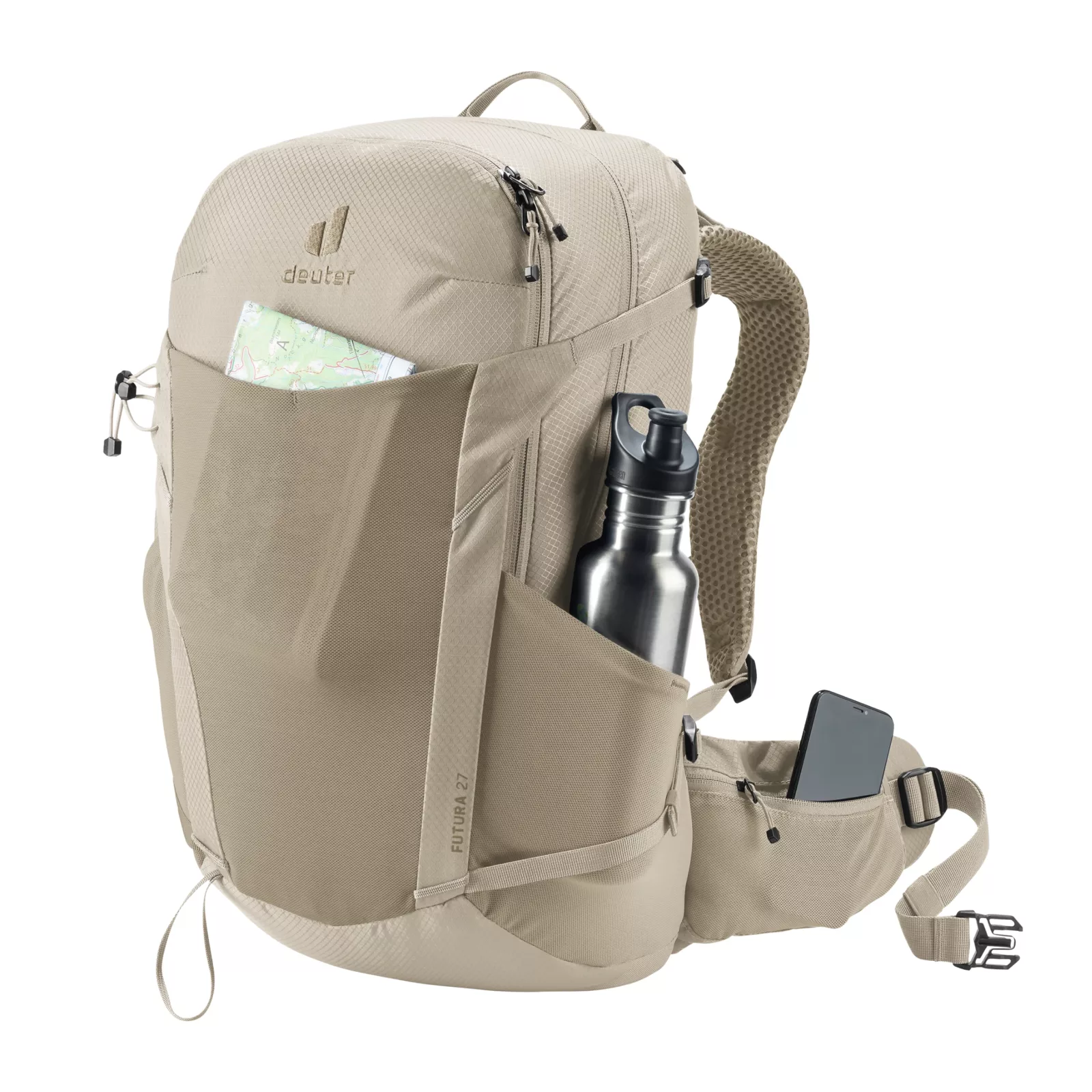 deuter Wandelrugzak Futura 27 – Heren – Steengrijs