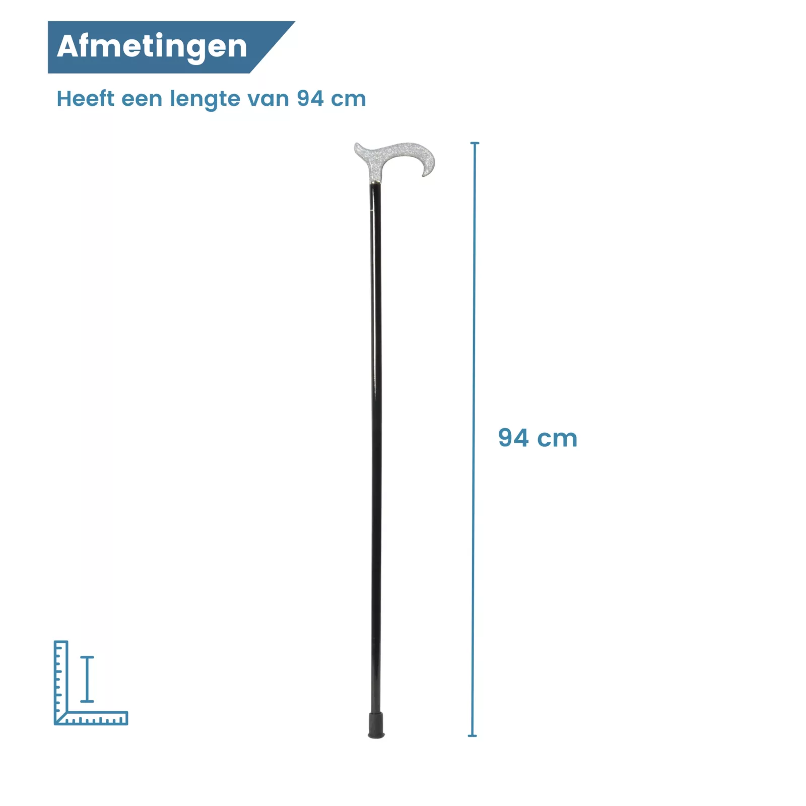 lengte wandelstok 94 cm