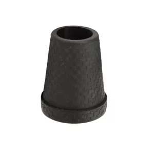 wandelstok dop 18 mm zwart