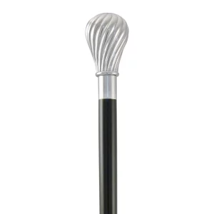 wandelstok zilver