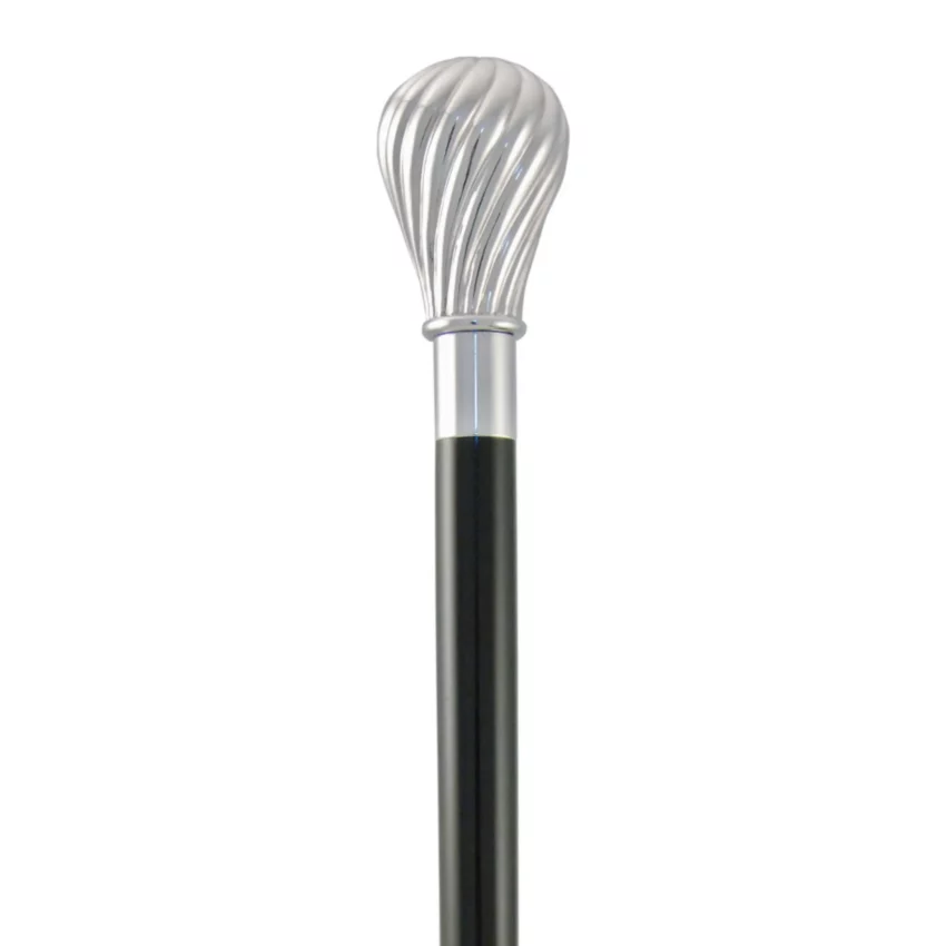 wandelstok zilver