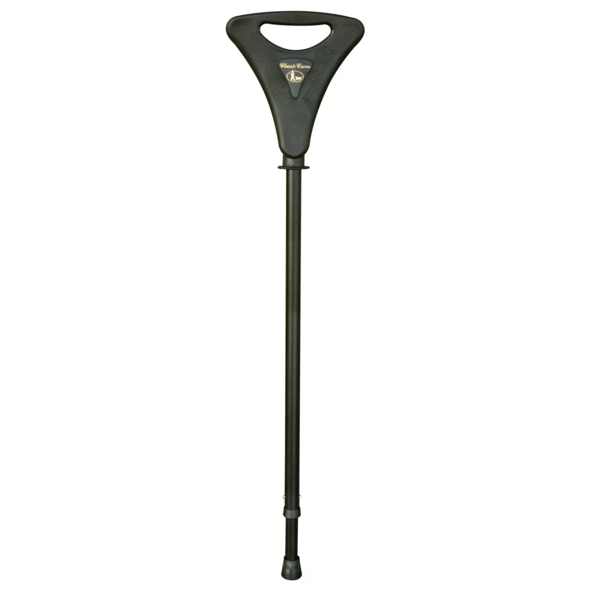 wandelstok met zitje flipstick walker zwart