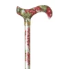Classic Canes Verstelbare wandelstok – Rood – Druiven – Tea Party