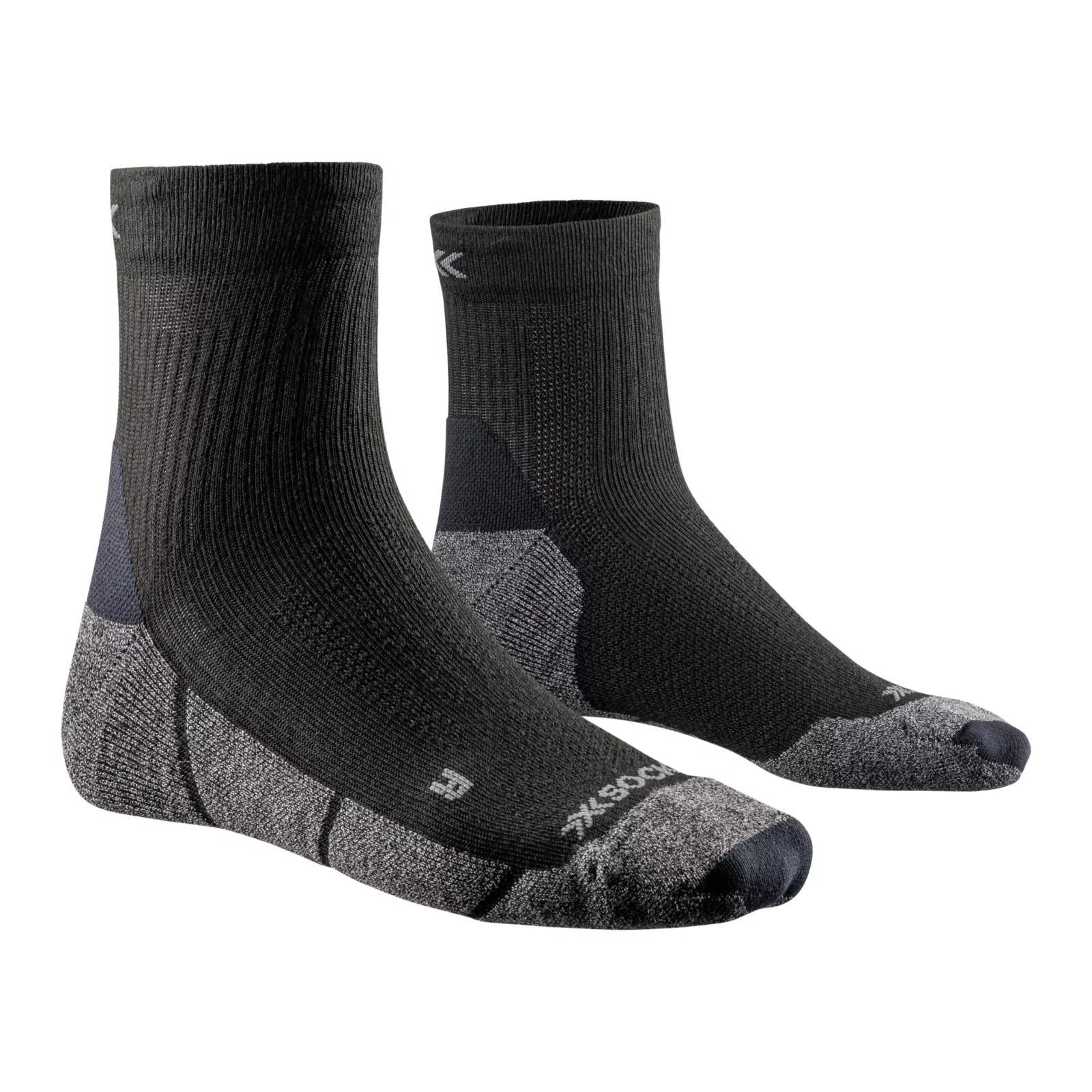 x socks sokken 42-44 core natural ankle zwart