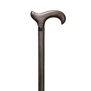xl wandelstok beukenhout platinagrijs