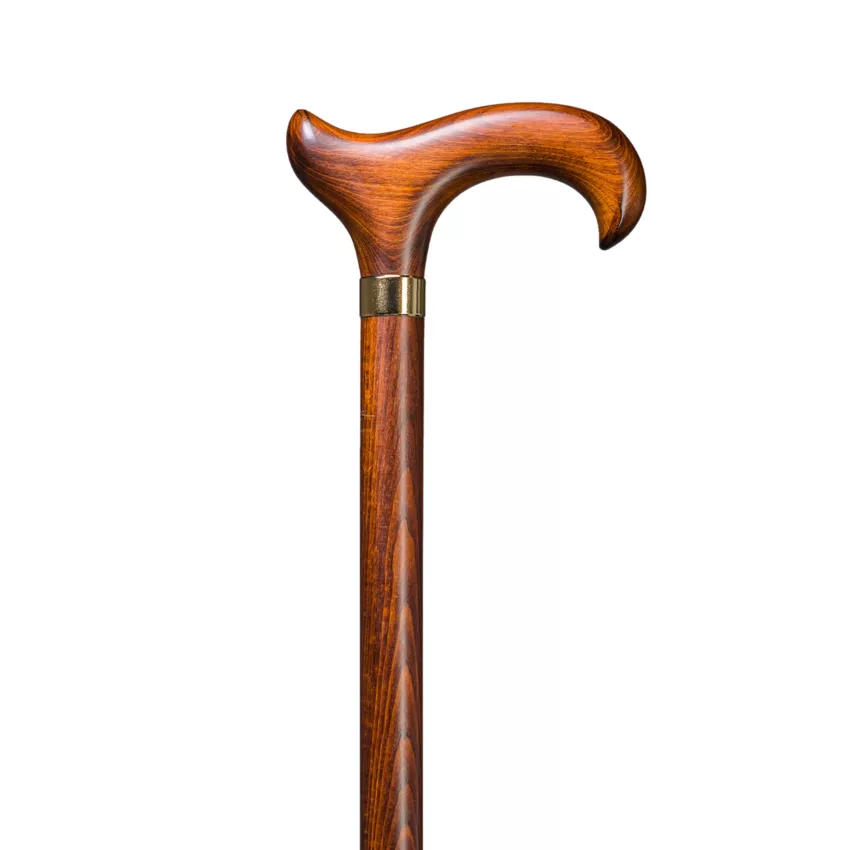 xl wandelstok kersenhout 100 cm